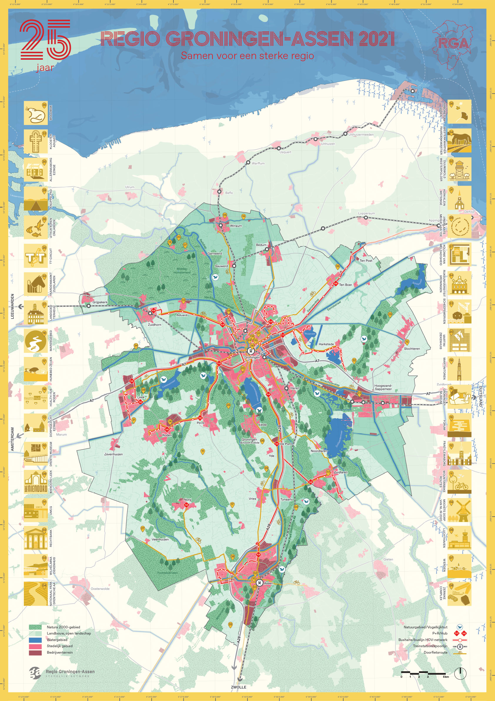 Regio Groningen-Assen 25 jaar